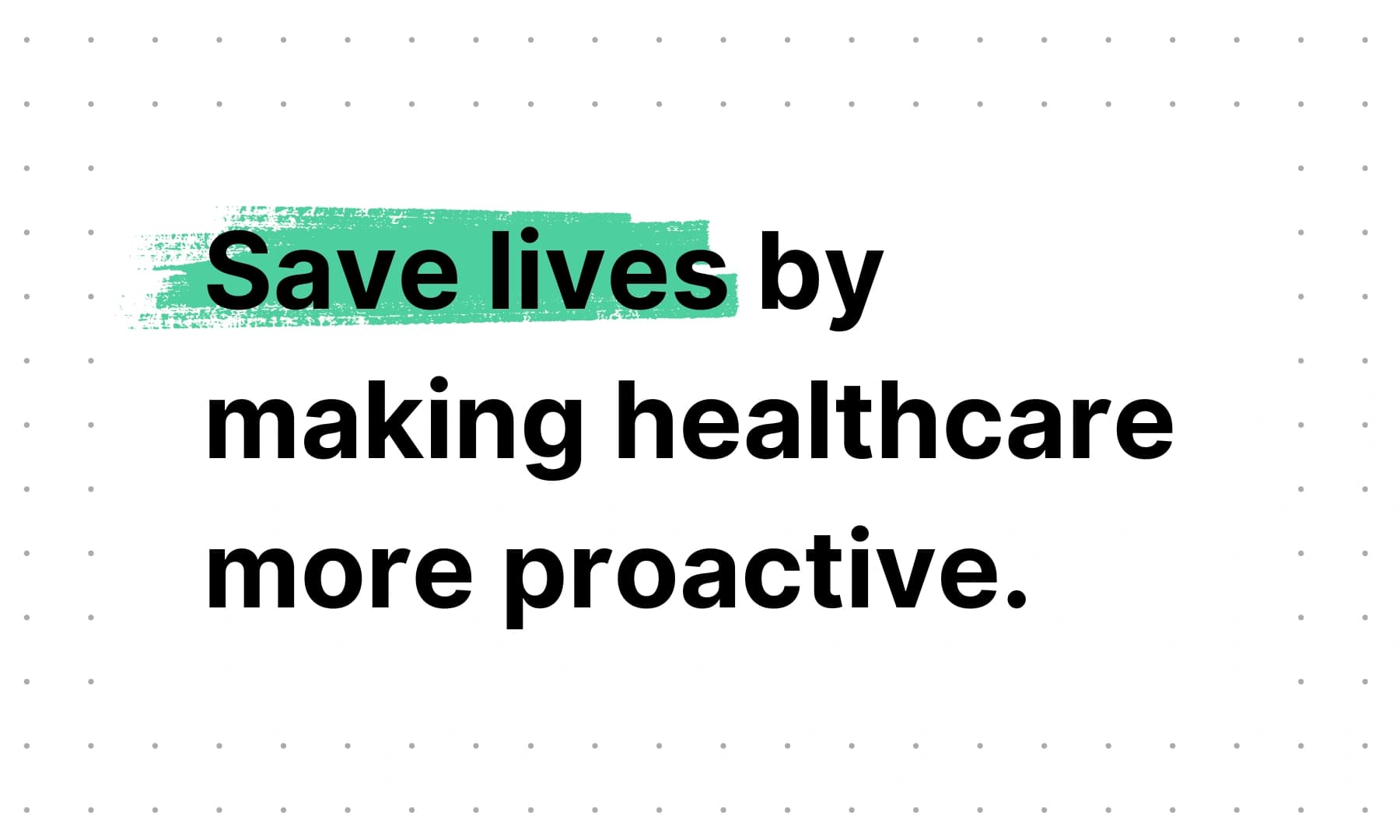 Saving Lives